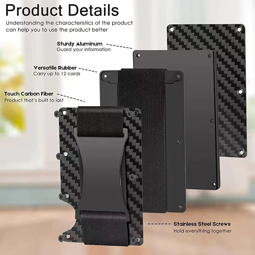 Metal Credit Card Holder Wallets