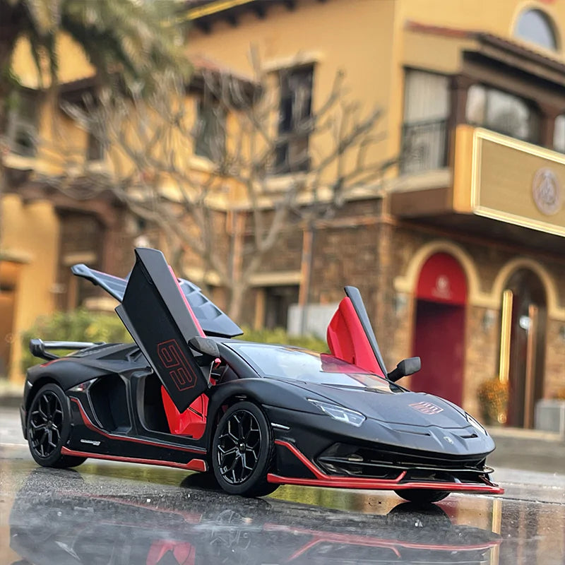 Aventador SVJ 63 Alloy Model Racecar