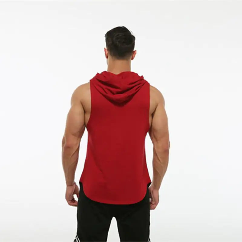 Men's Tank Top Hoodie