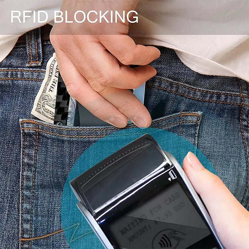 Metal Credit Card Holder Wallets