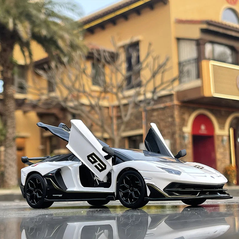 Aventador SVJ 63 Alloy Model Racecar