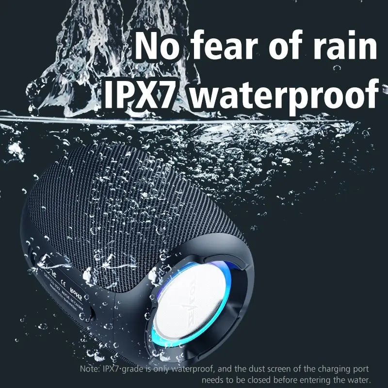 Dual Pairing Waterproof Mini Bluetooth Speaker