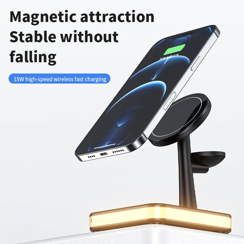 3 In 1 Magnetic Wireless Charging Stand