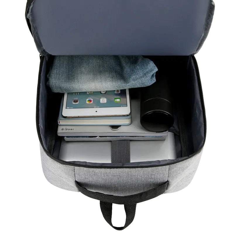 Casual Waterproof Backpack with USB Port