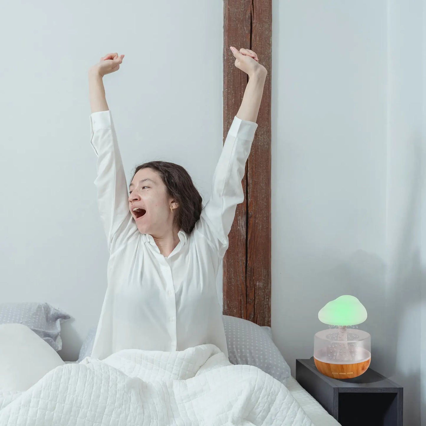 Humidifier with Calming Water Drop Sounds