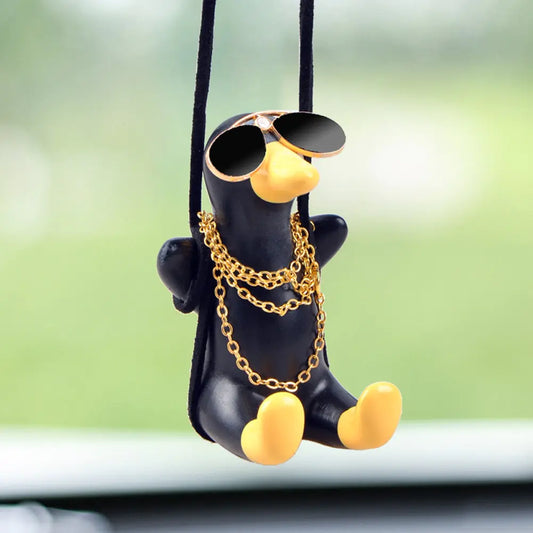 Hanging Duck Car Ornament