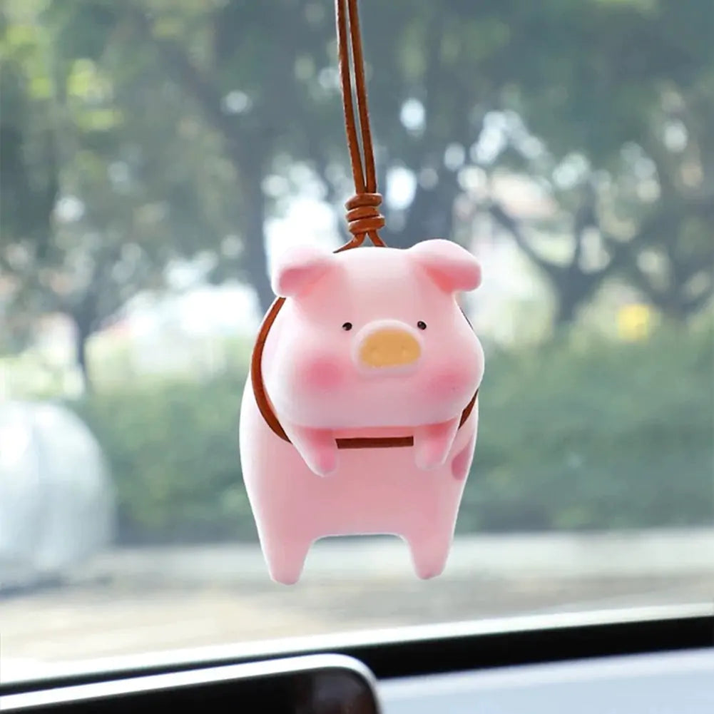 Pig Swing Car Ornament