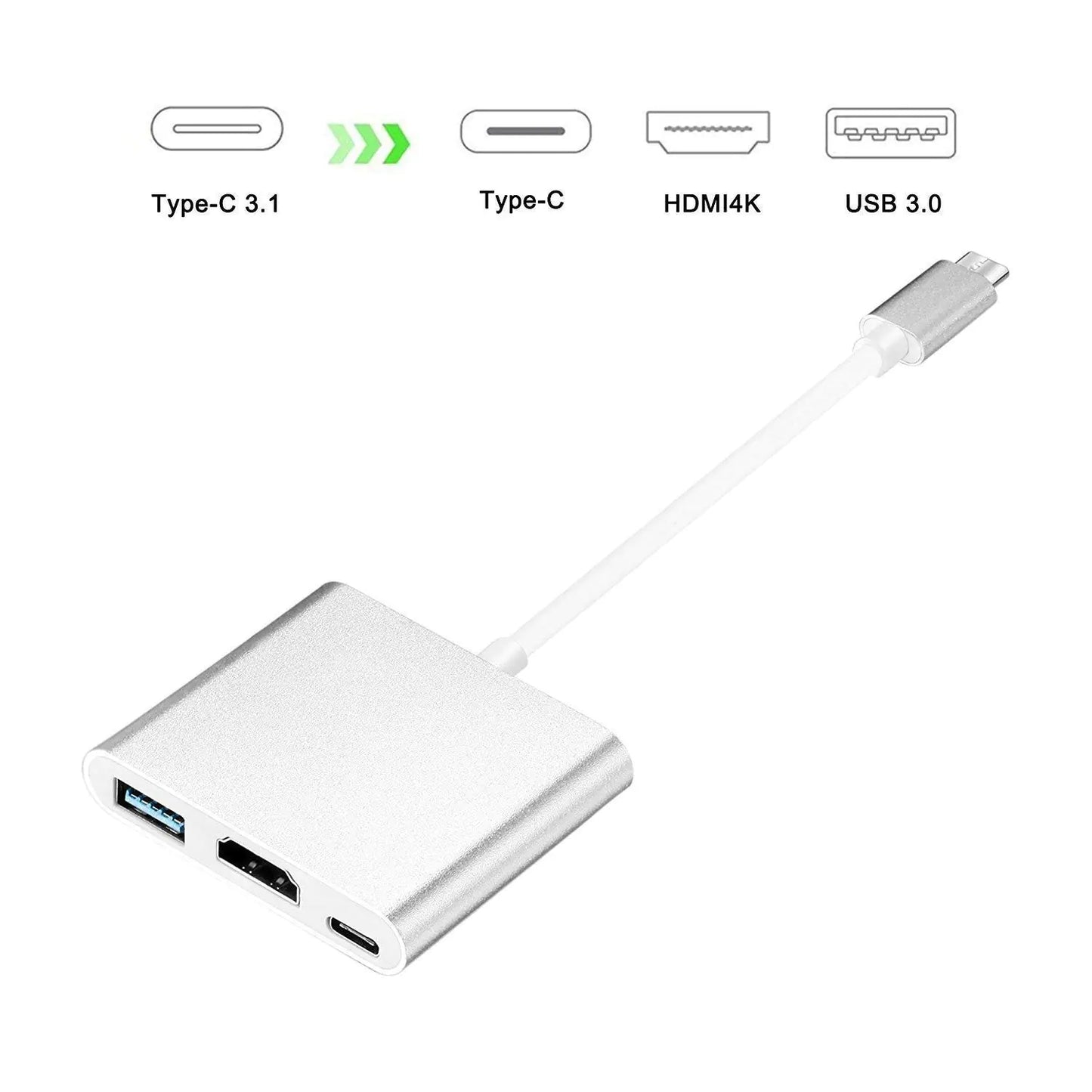 USB-C To HDMI Charging Port