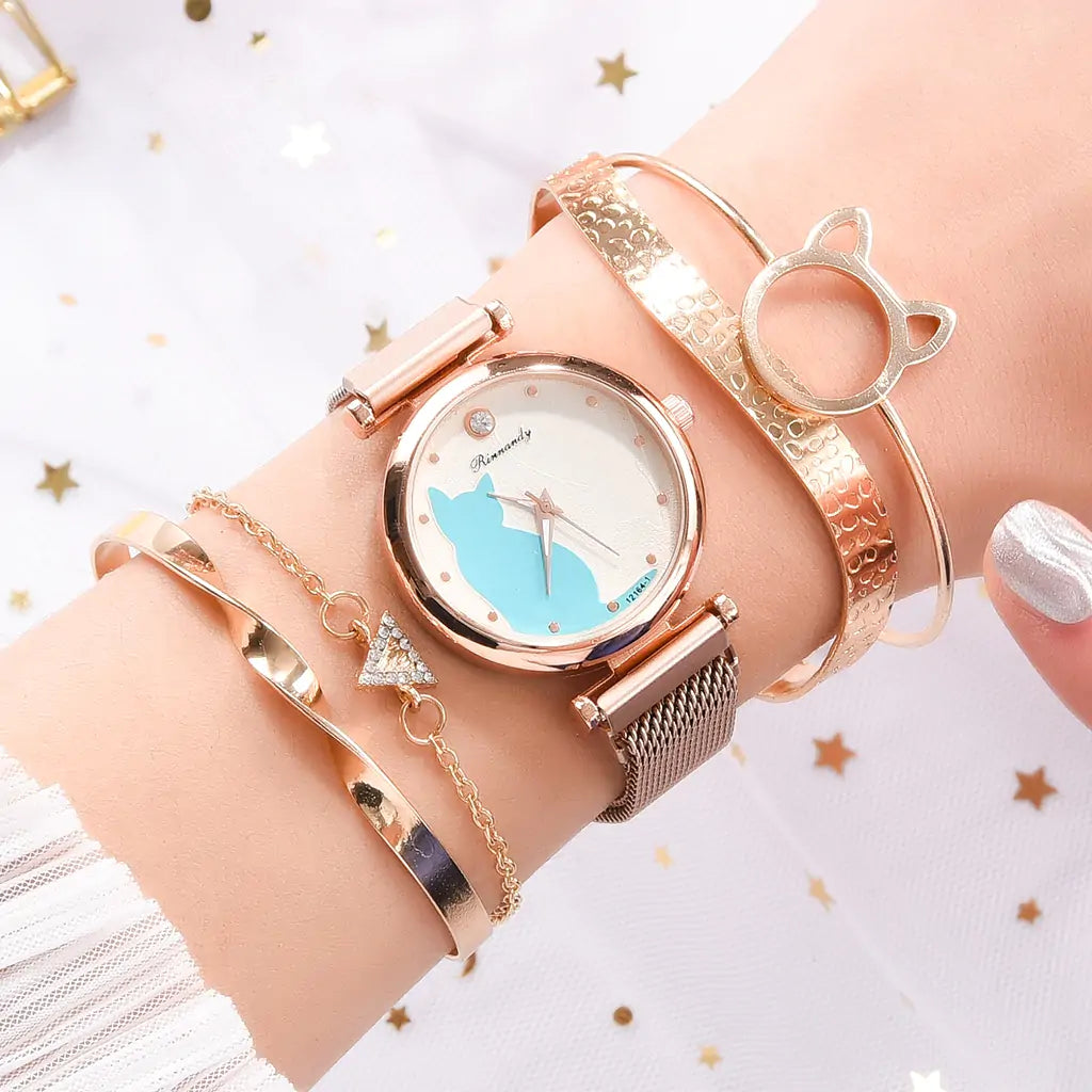 Women's Fashion Watch Set