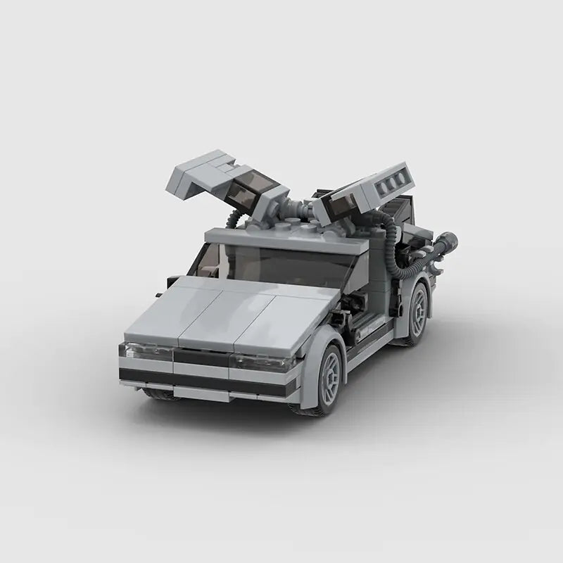 "Back to the Future" Car Building Blocks