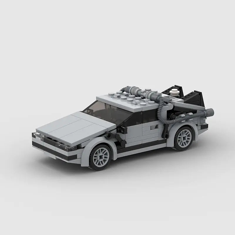 "Back to the Future" Car Building Blocks
