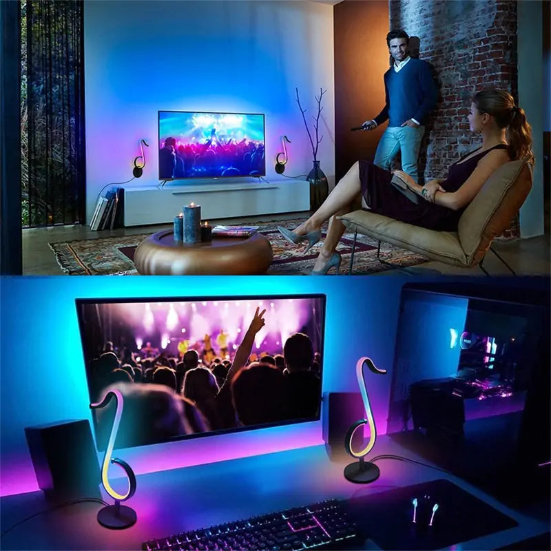 Music Note LED Light