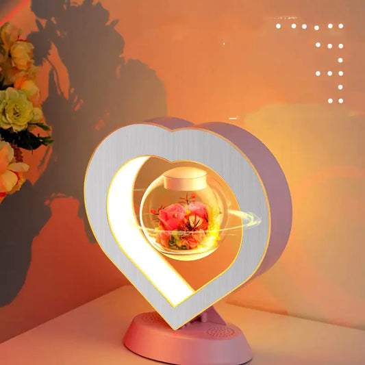 Floating Heart Table Night Light