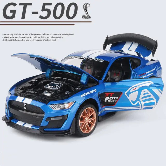 Ford Mustang Shelby GT500 Alloy Model Car