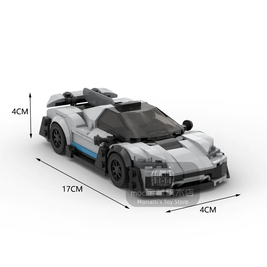 Benz One Sports Car Building Blocks