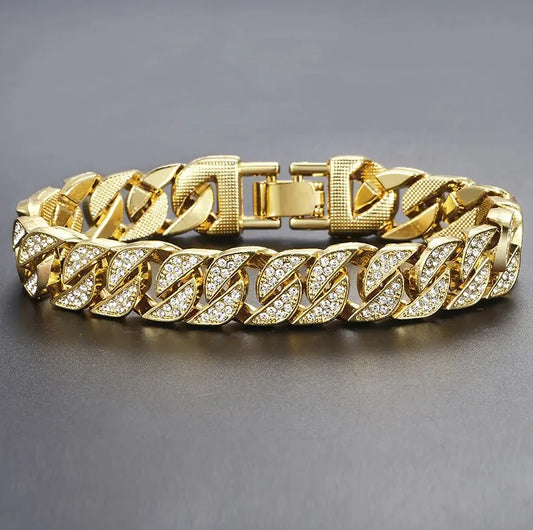 Men's Miami Curb Cuban Chain Bracelet