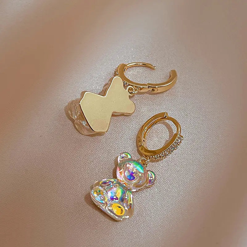 Cute Gummy Bear Dangle Earrings