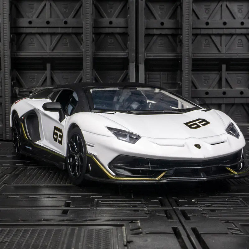 Aventador SVJ 63 Alloy Model Racecar