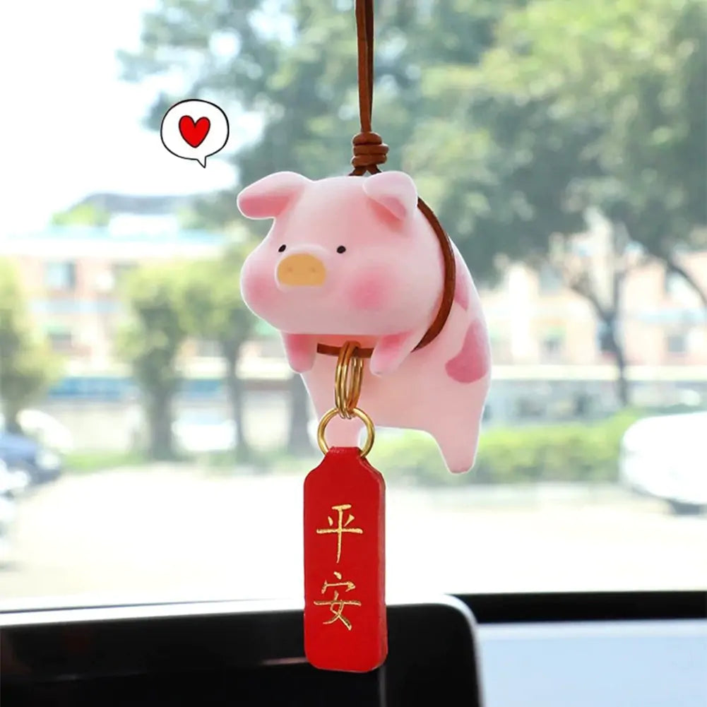 Pig Swing Car Ornament