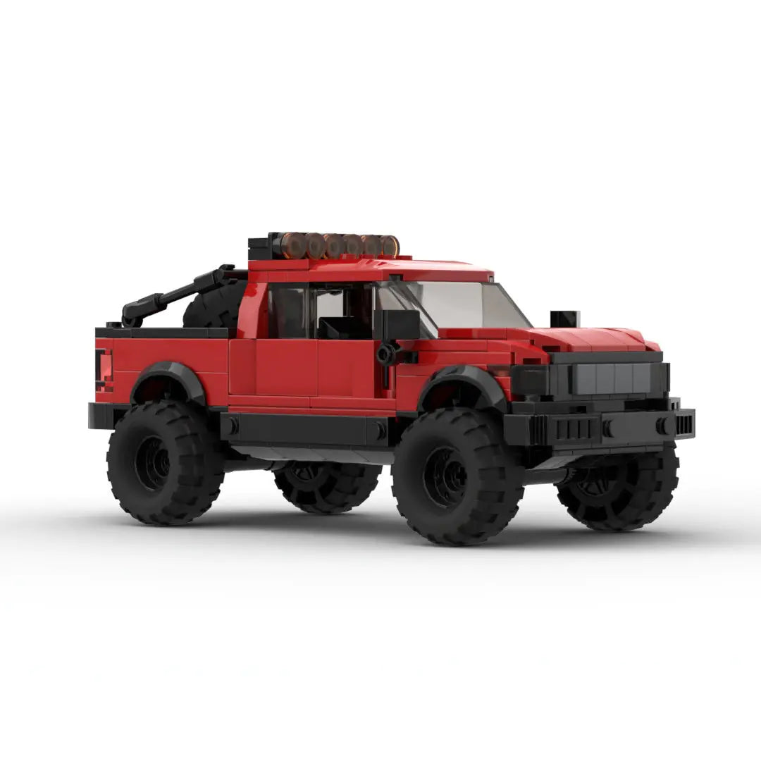 Ford Raptor F-150 Pickup Truck Building Blocks