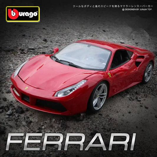 Ferrari 488 GTB Alloy Model Sports Car