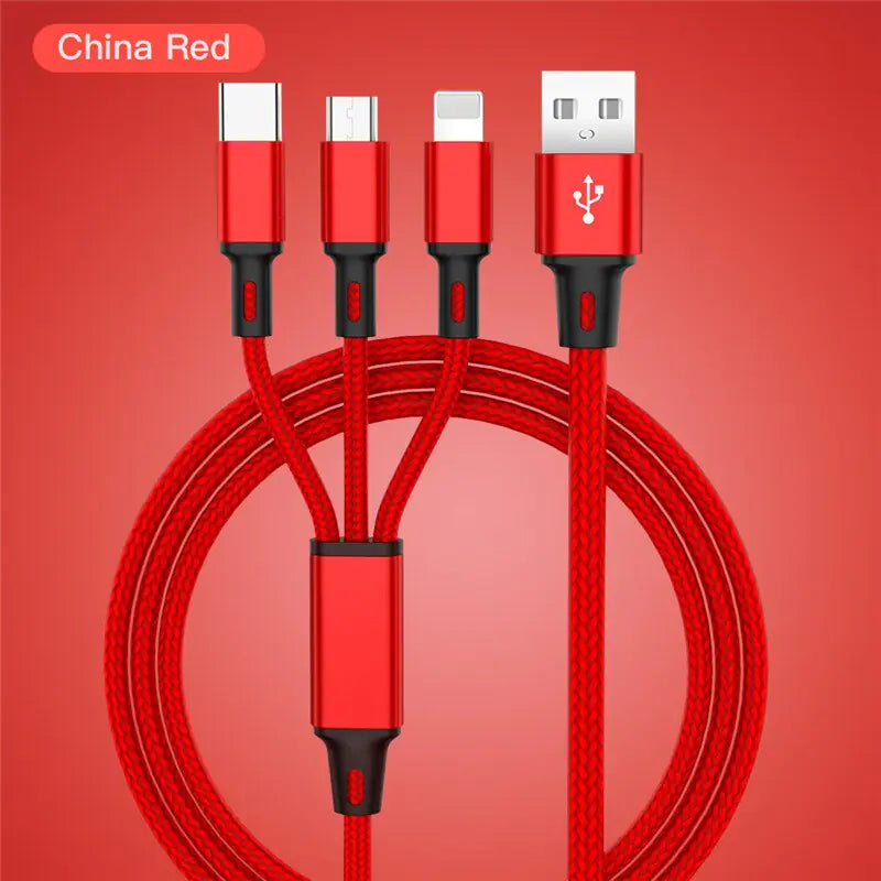 3 in 1 USB Cable