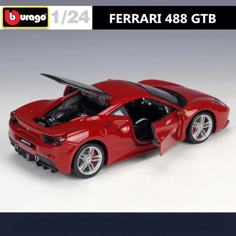 Ferrari 488 GTB Alloy Model Sports Car