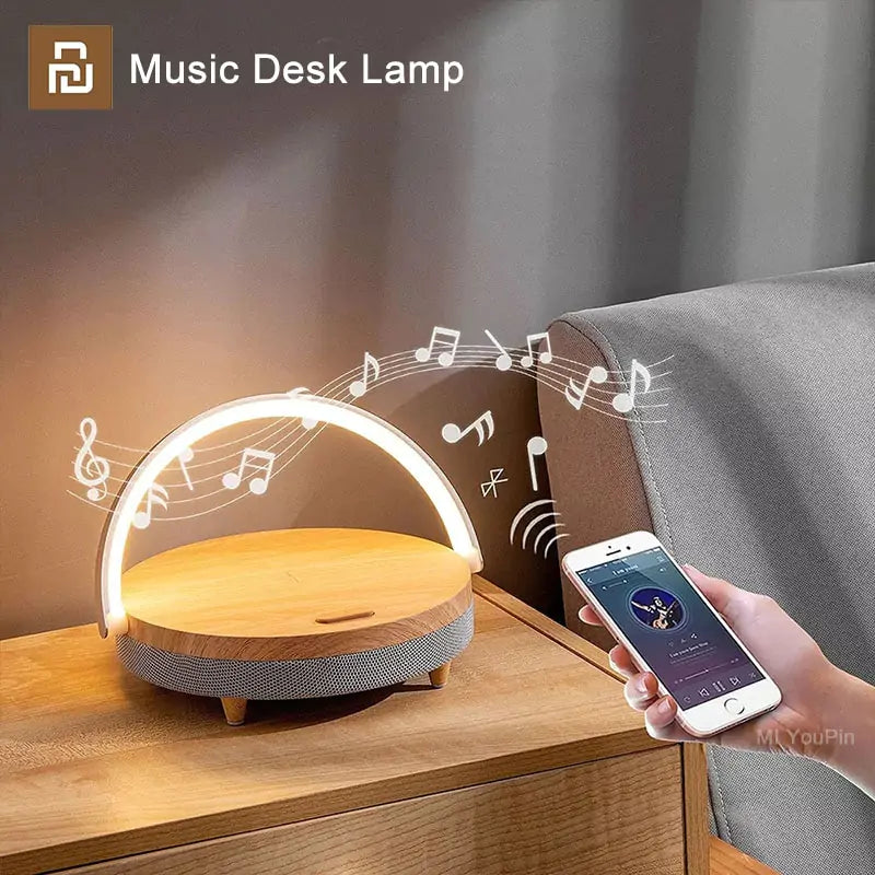 Music Desk Lamp Wireless Charger