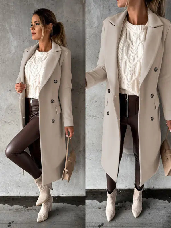 Women's Business Casual Overcoat