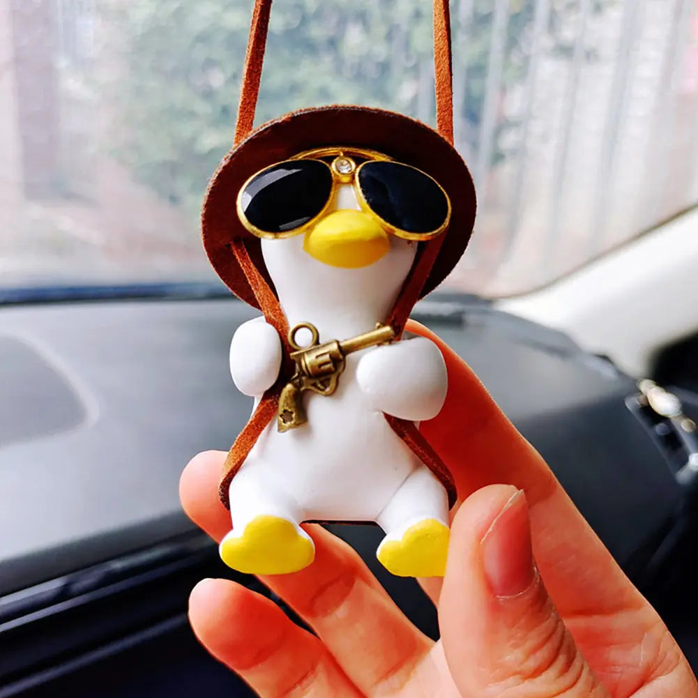 Hanging Duck Car Ornament