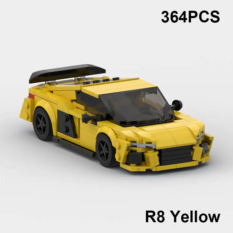 Sports Car Building Blocks Set