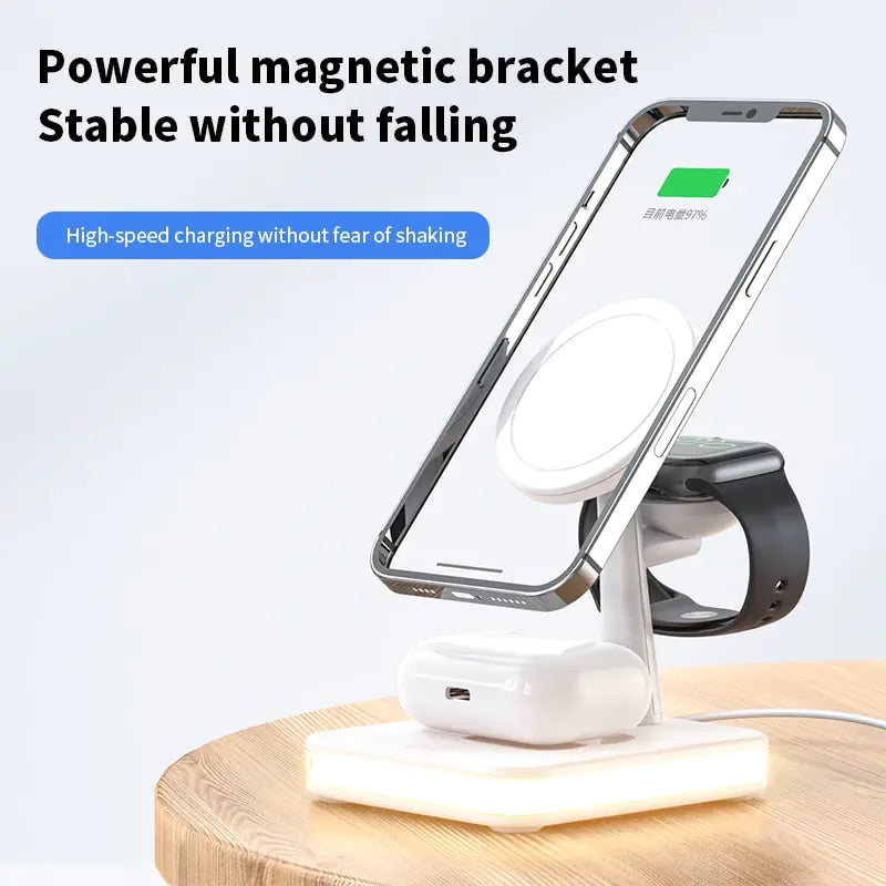 3 In 1 Magnetic Wireless Charging Stand