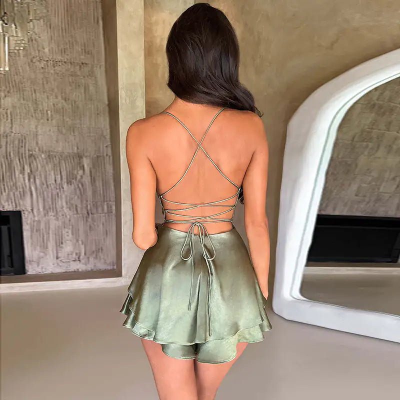 Mini Silk Dress