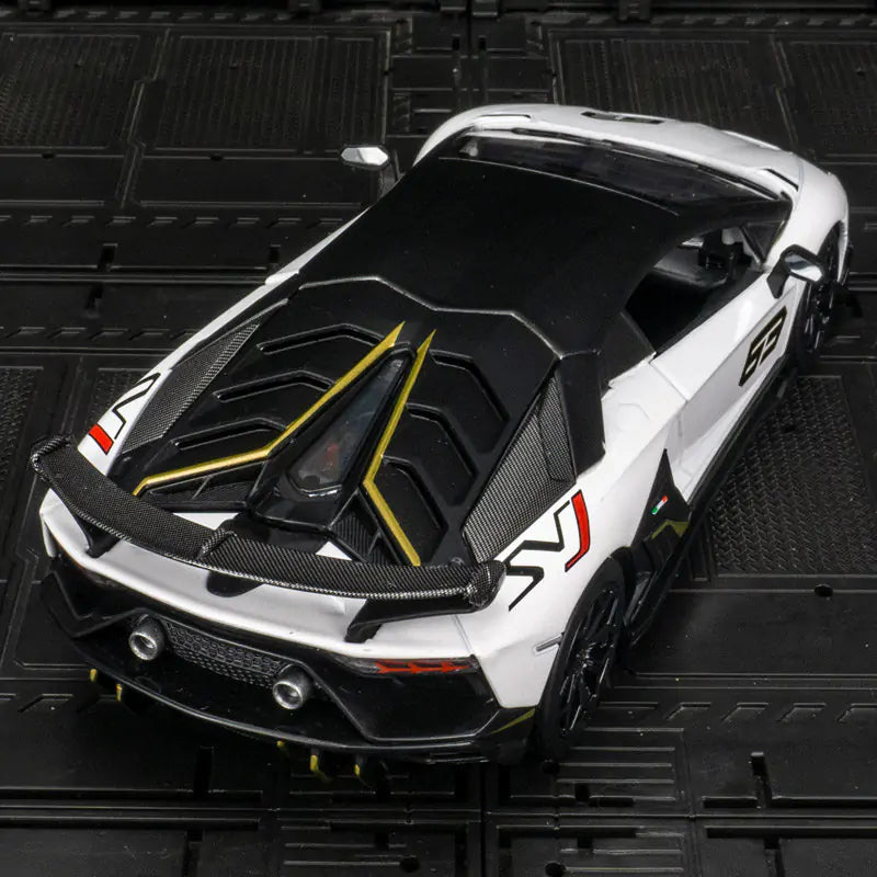 Aventador SVJ 63 Alloy Model Racecar