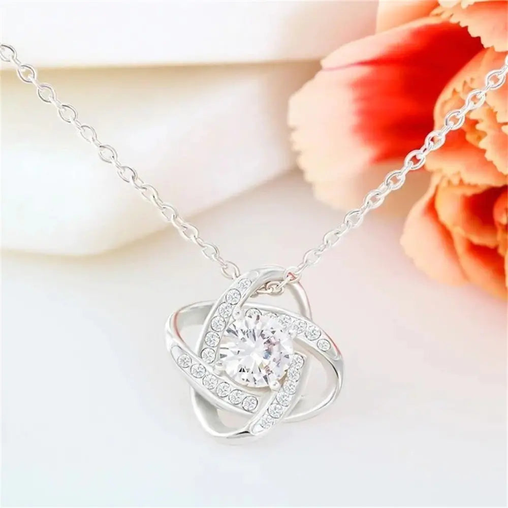 Vintage Zircon Women's Necklace