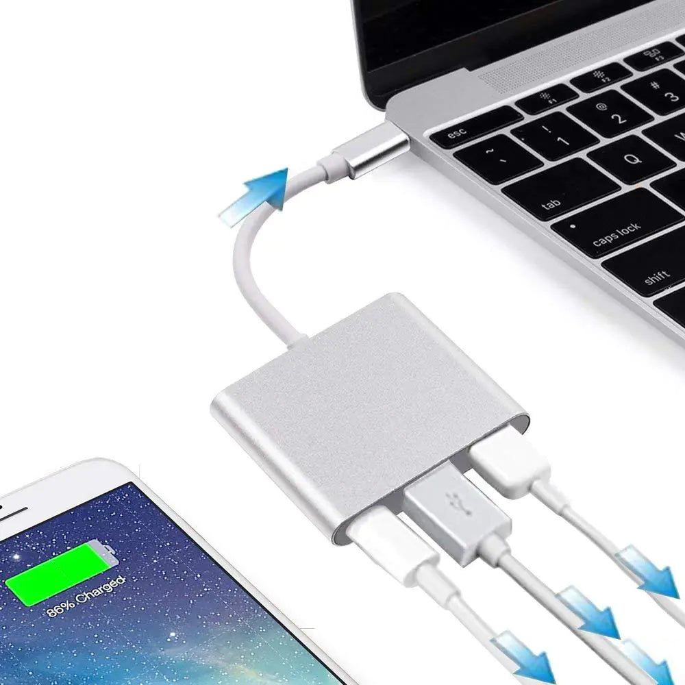 USB-C To HDMI Charging Port