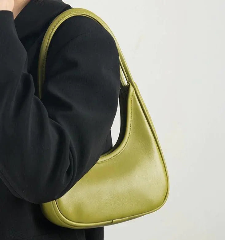 Curvy Half-Moon Shoulder Bag