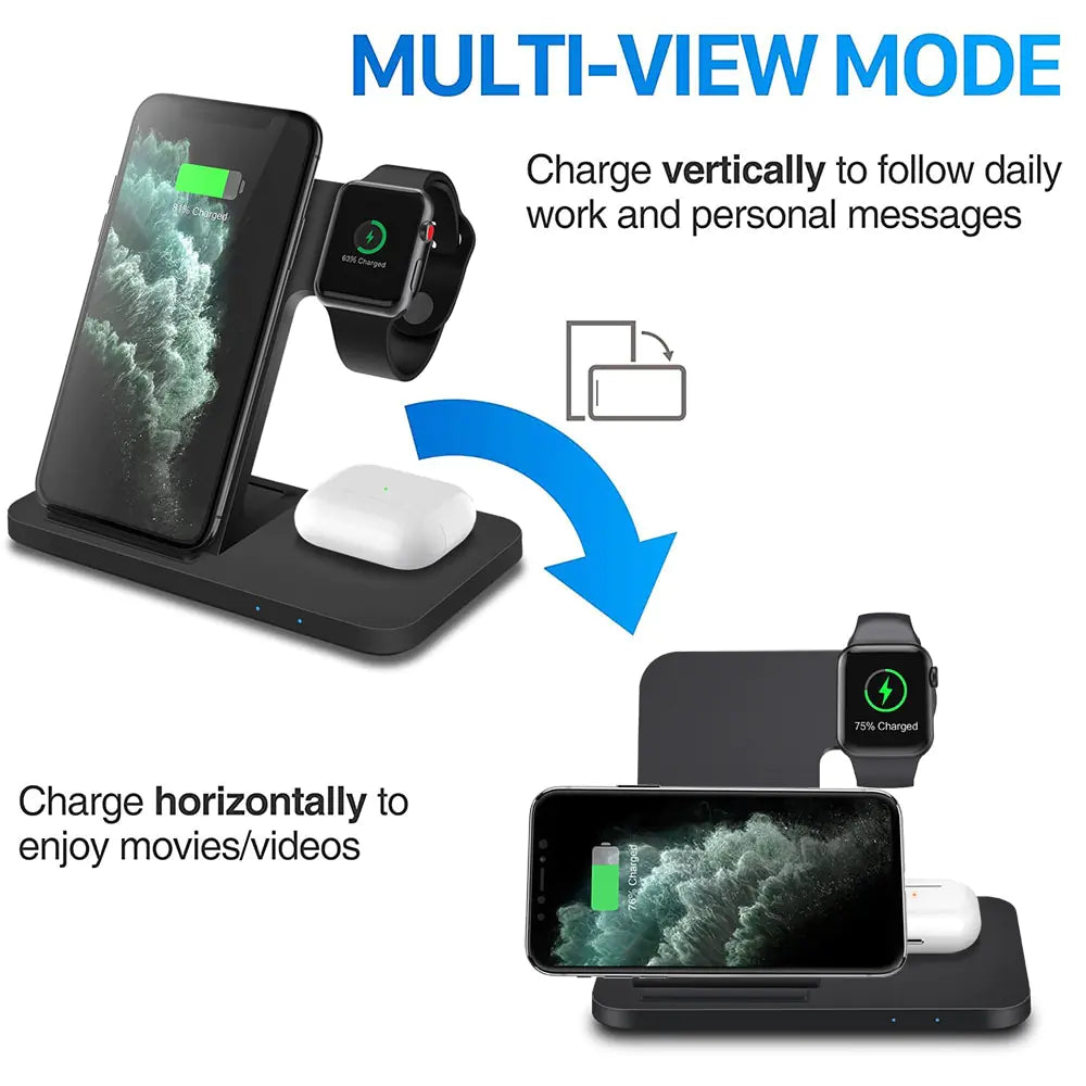 3 in 1 Wireless Fast Charger